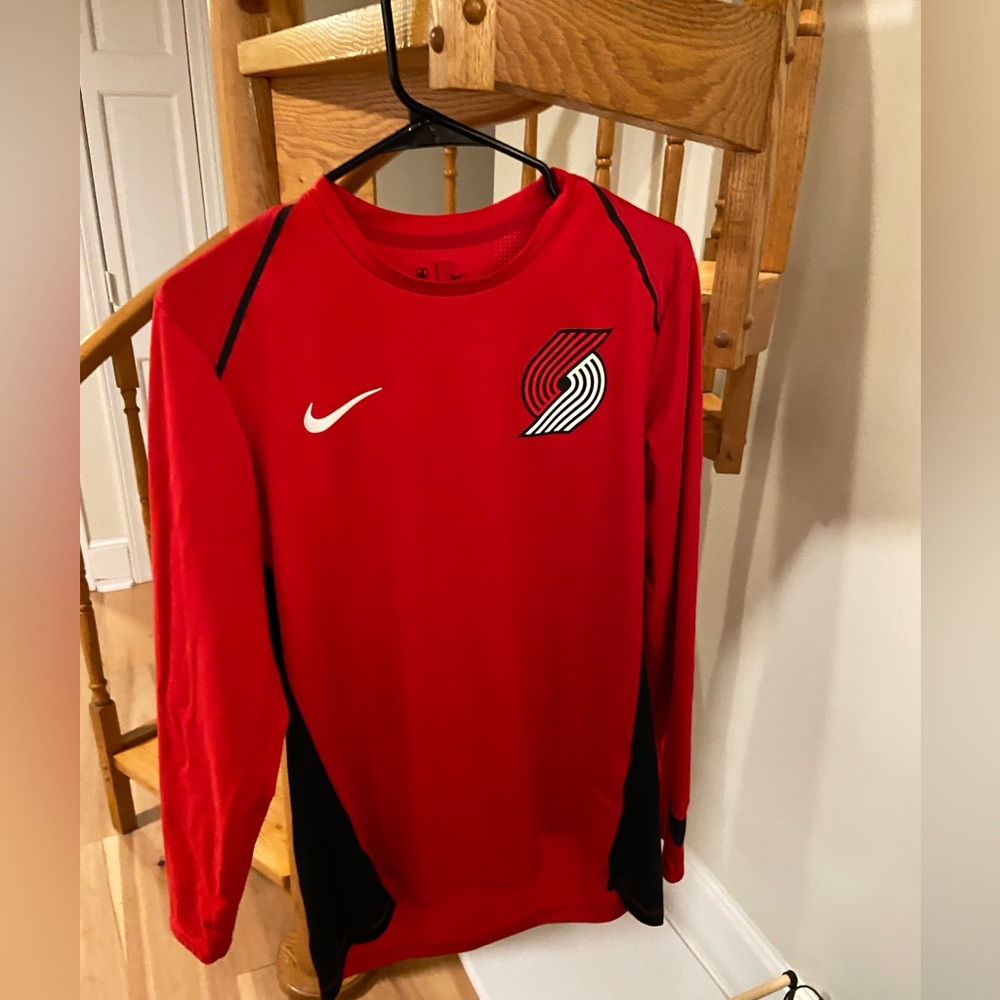 Men’s Nike HyperElite Shooting Shirt Portland Trailblazer